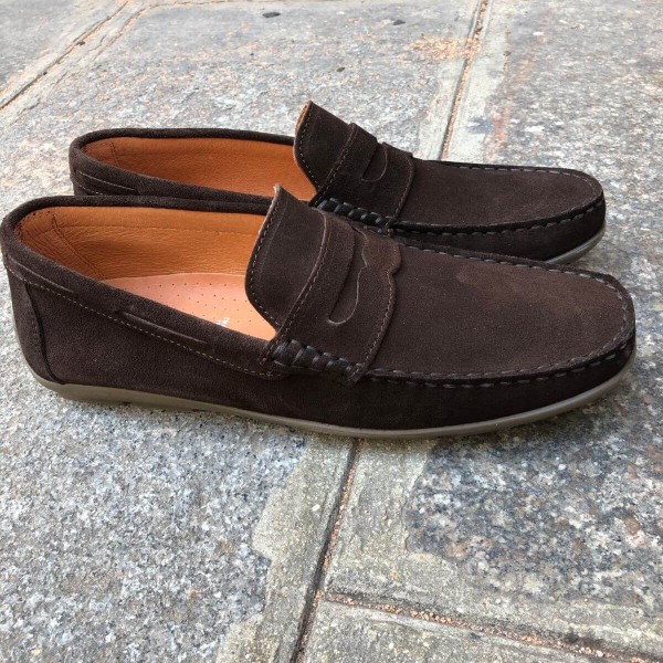 Moccasin Driver Orland 1633 brown suede