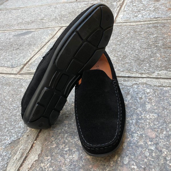 Moccasin Driver Orland 2022 black suede