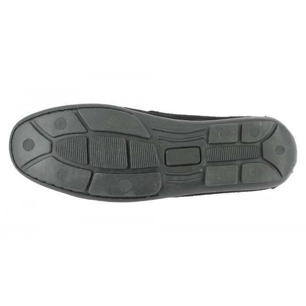 Mocassin souple Orland 1633 cuir noir