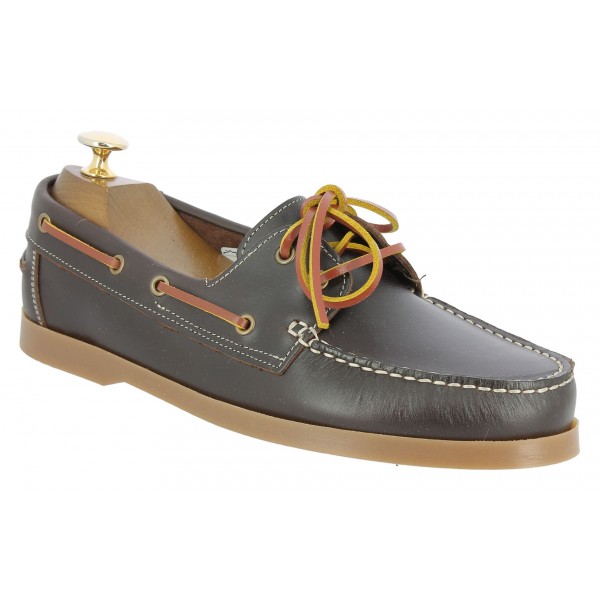 Boat shoe Orland 1421 brown leather