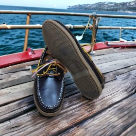 Boat shoe Orland 1421 brown leather