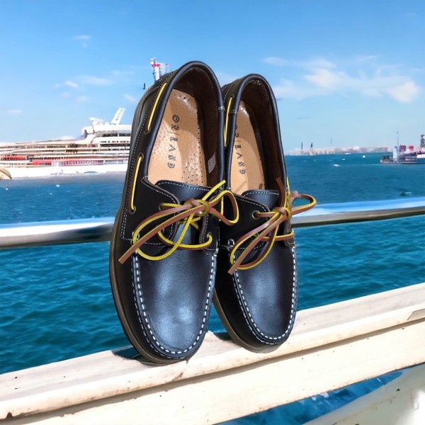 Boat shoe Orland 1421 brown leather