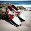 Boat shoe Orland 1421 multicoloured blue white red leather