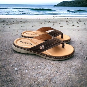 Sandals Orland 23018 brown leather