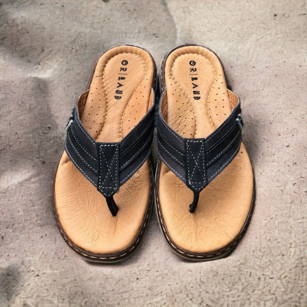 Sandals Orland 23018 grey leather