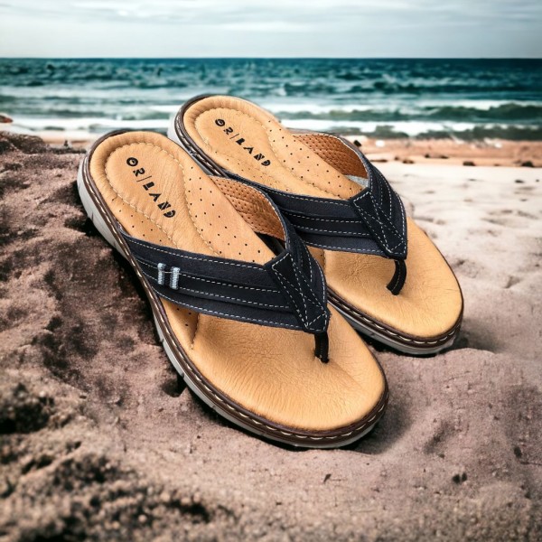 Sandale Orland 23018 cuir gris