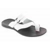 Sandale  Zeus 1172 cuir blanc