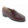 Moccasin Center 51 2906 Dan burgundy leather