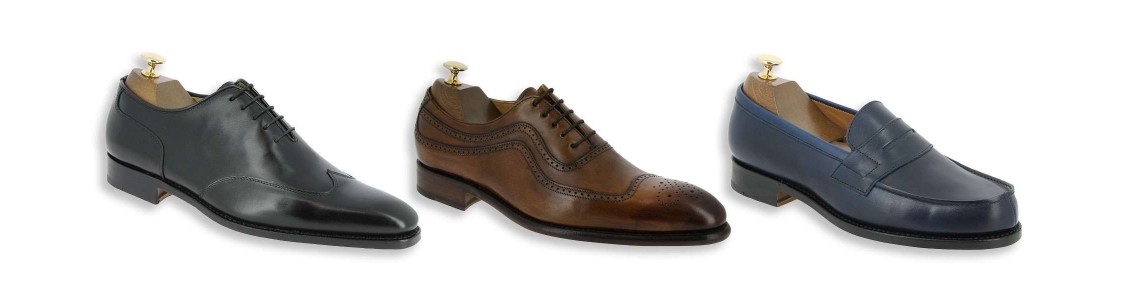 Hand welted Goodyear shoes